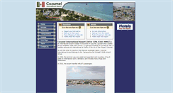 Desktop Screenshot of cozumel-airport.com